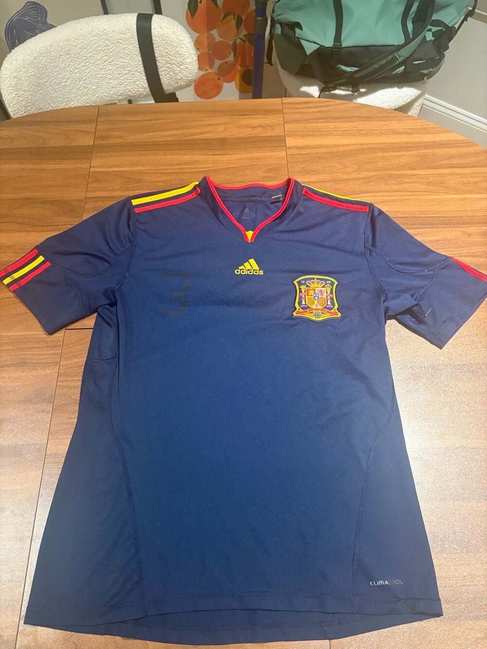 Adidas Spain world cup 2010 final shirt